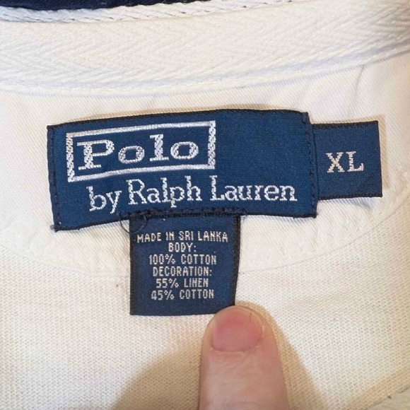 Polo Ralph Lauren RYC SNIPE 5-30 RLYC Polo Stadium 1992 Flag Size Extra Large - Picture 3 of 16